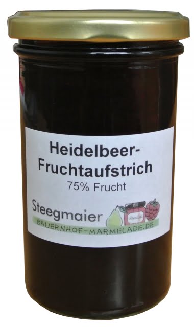 Heidelbeer-Fruchtaufstrich